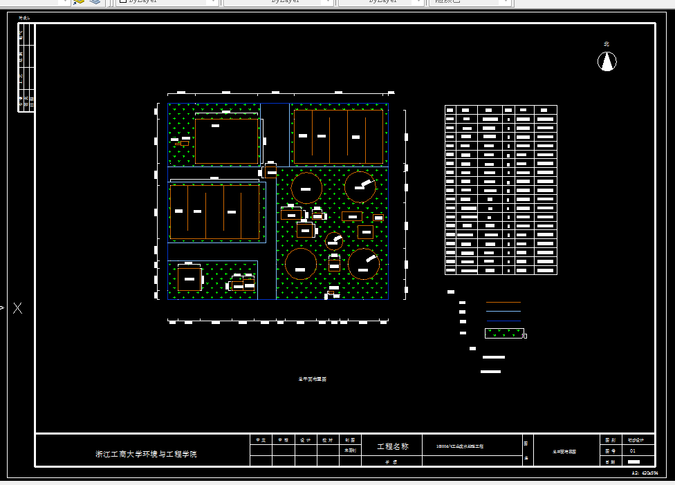D939-某工业园区污水处理厂工程设计