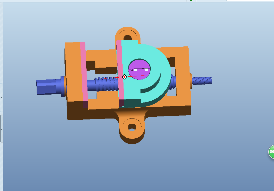 D955-普通平口钳的设计[含Proe三维图]