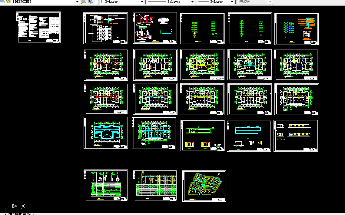C747-卧龙小区电气设计