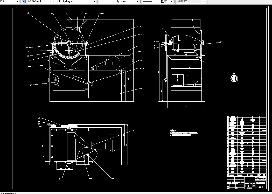 E004-刮板式花生去壳机的设计