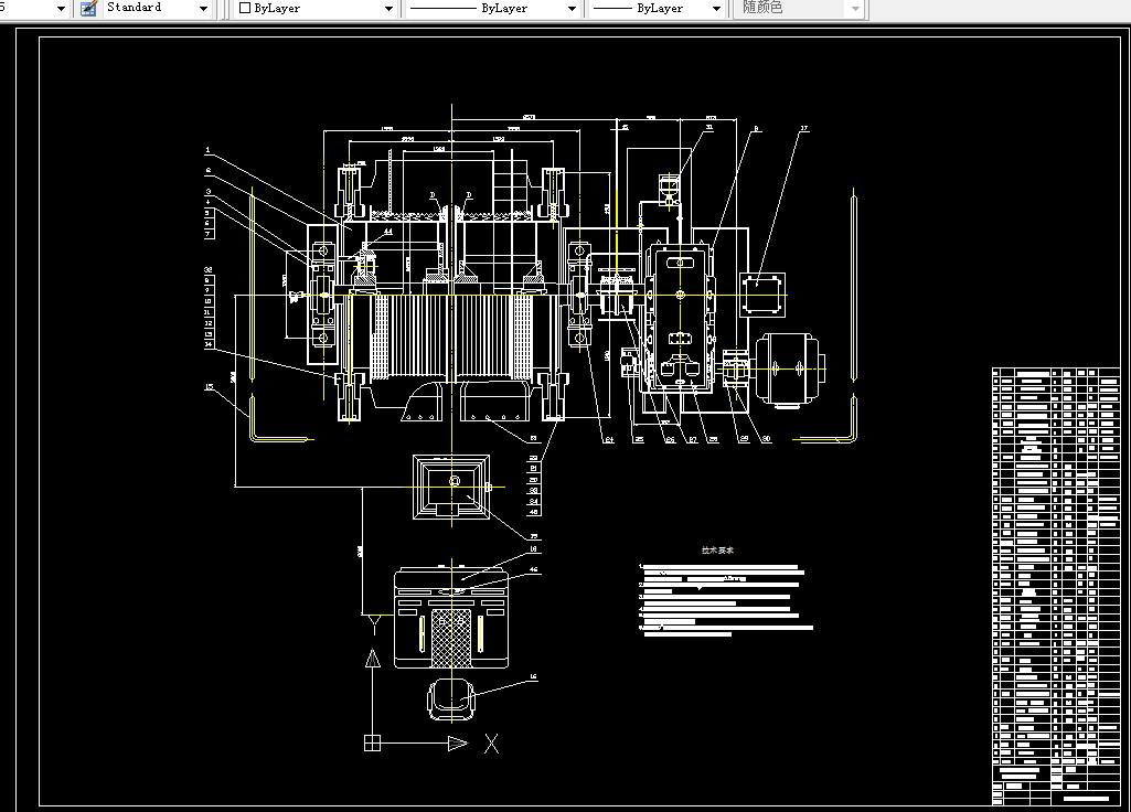 E039-矿井提升设备的选型设计