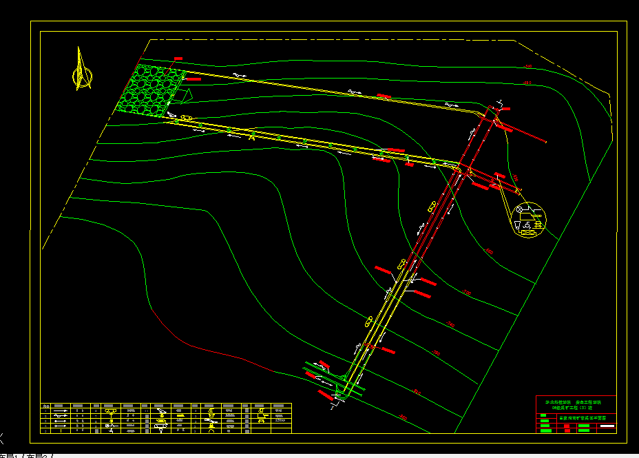 E222-开滦矿务局吕家坨矿180万吨新矿井设计