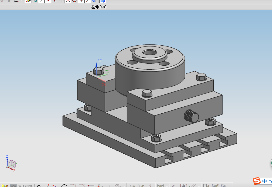 E254-飞轮的数控加工工艺及程序编程设计[含UG三维图]