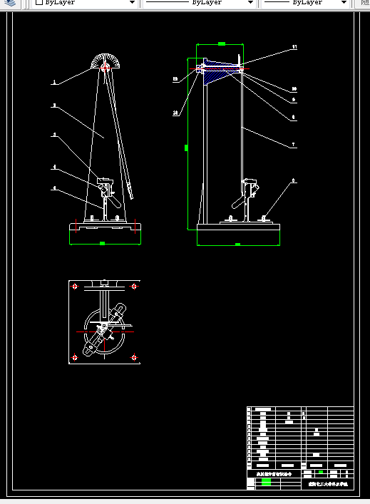 E281-高粱秸秆剪切实验装置设计