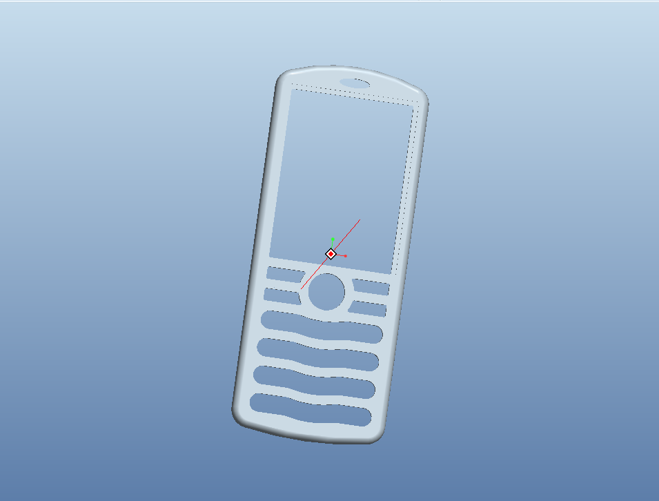 E300-手机外壳造型设计[含Proe三维图]