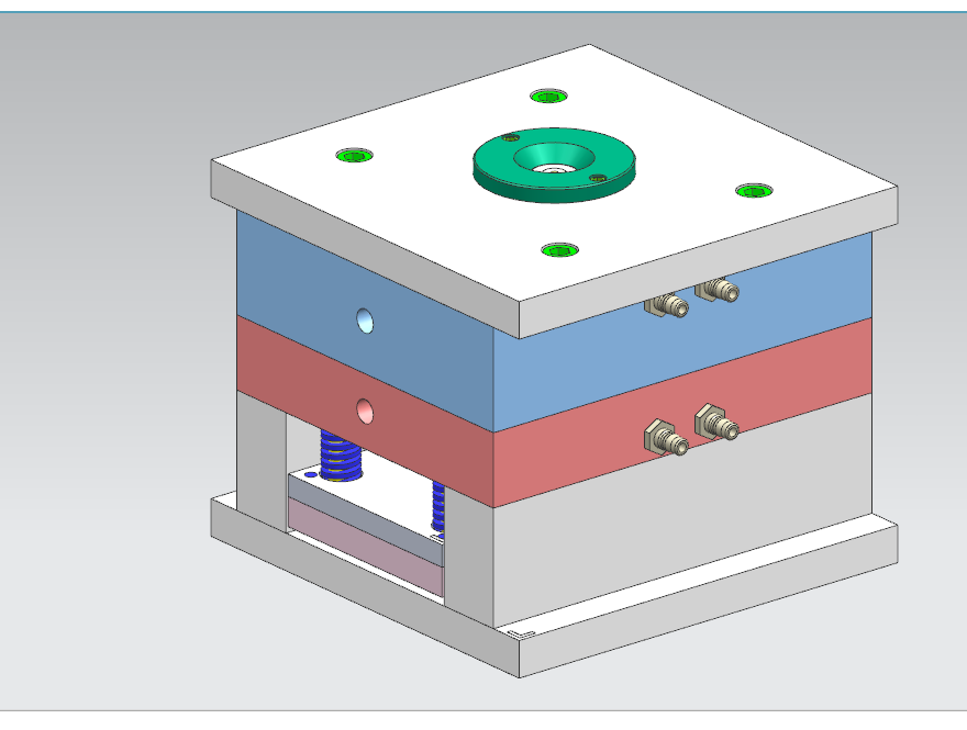 E311-充电电池座注塑模具设计[含UG三维图]