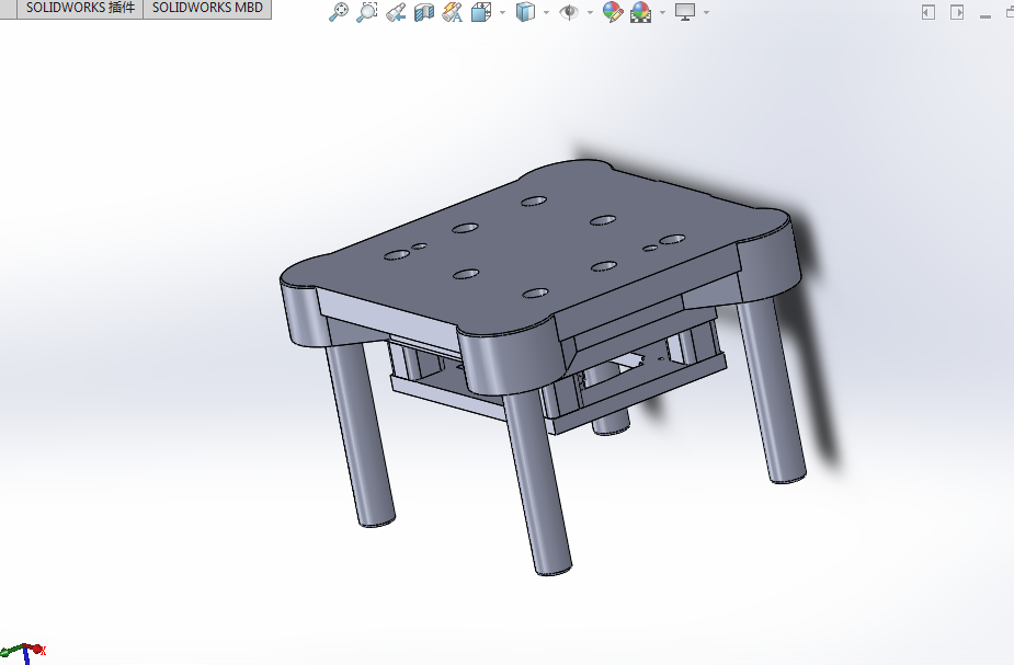 E383-汽车挡泥板复合冲压模具设计[含SW三维图]