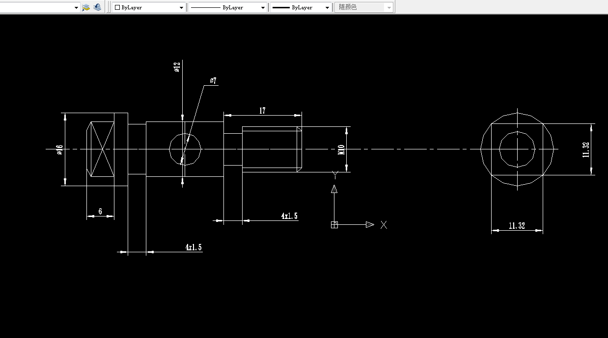 E352-CA6140普通车床进给螺钉轴加工工艺及夹具设计