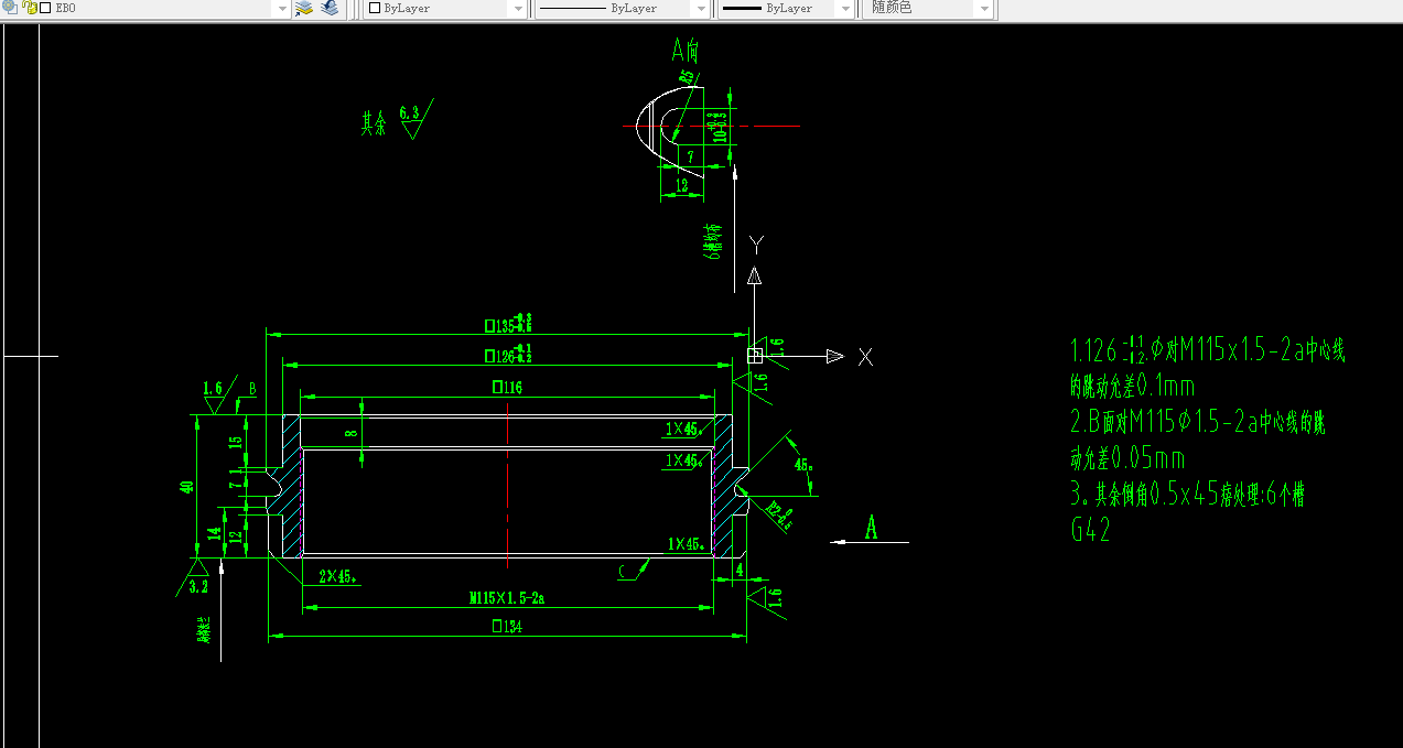 E359-CA6140车床床头螺母零件机械加工工艺规程设计