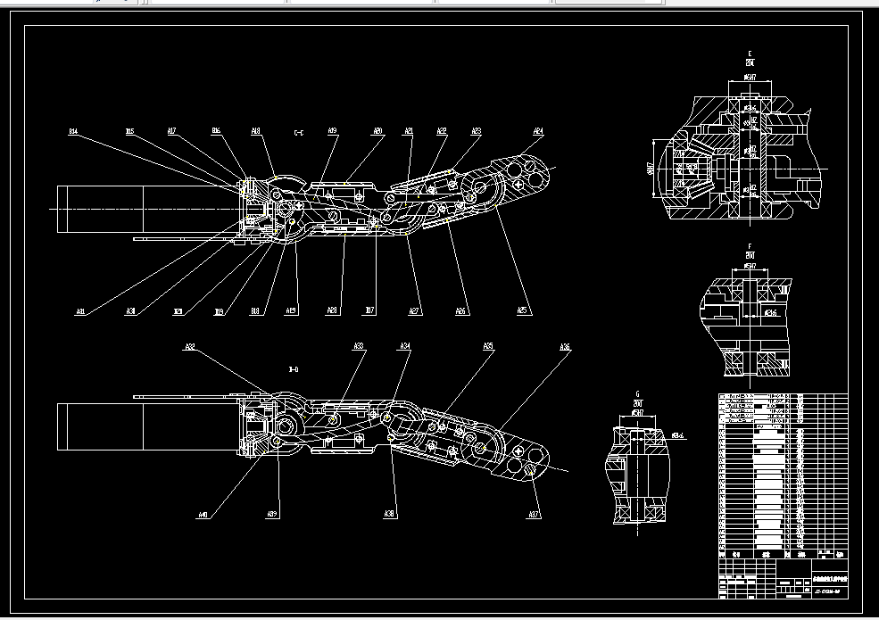 E417-基于连杆耦合原理的仿人假手结构设计