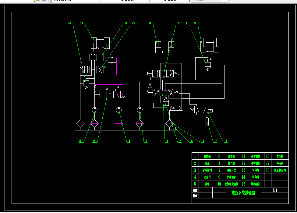 E440-ZL50轮胎式装载机液压系统设计