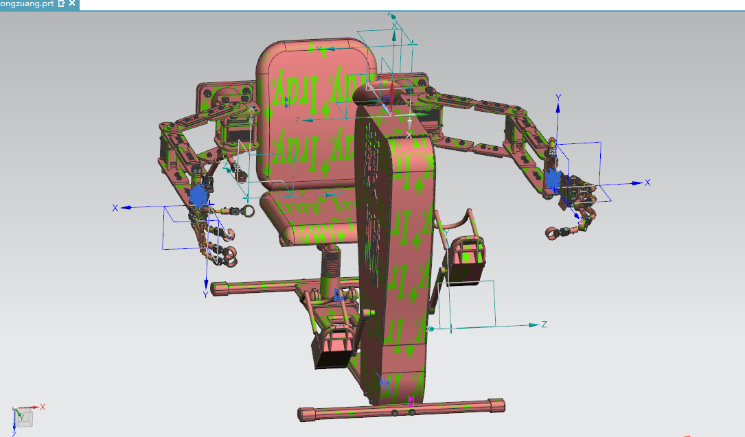 E445-康复机器人的设计[含UG三维图]