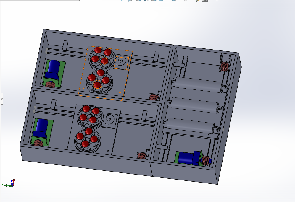 E455-基于智能机械按摩组合床垫设计[含SW三维图]