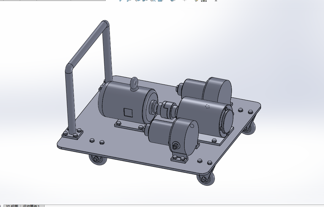 E459-液压实验台用油净化装置的设计[含SW三维图]