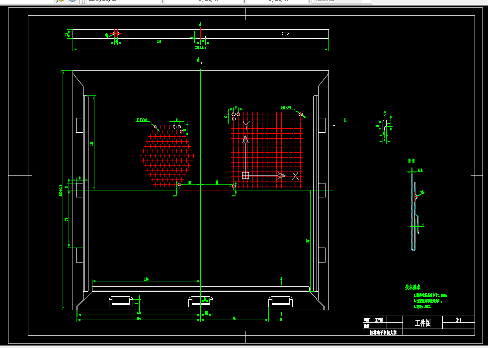 E463-电脑机箱侧盖冲压工艺及模具设计