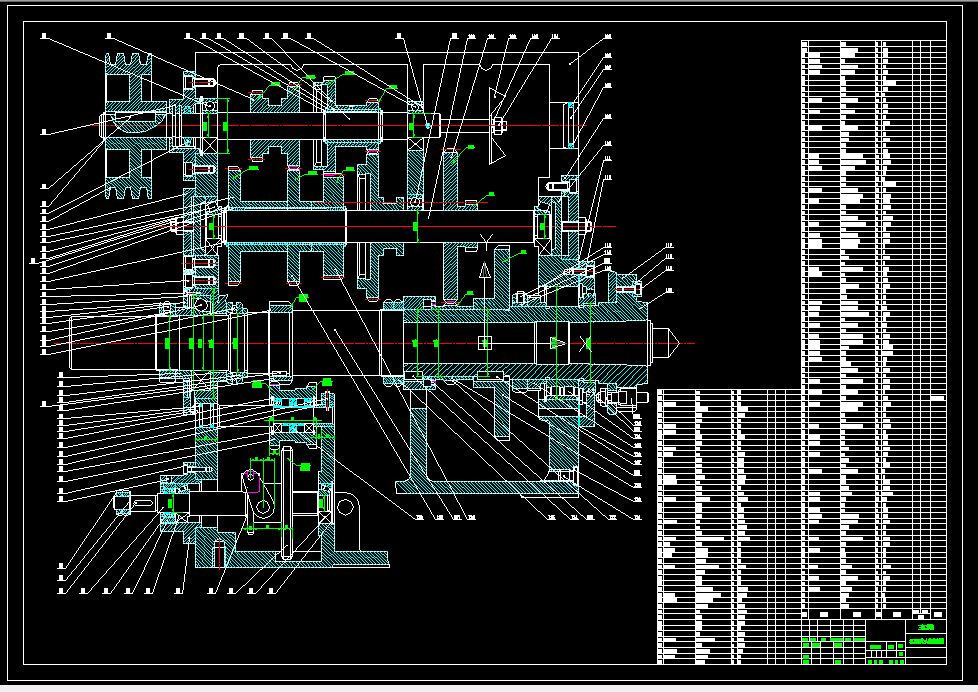 E480-SK360车床主轴箱改进设计
