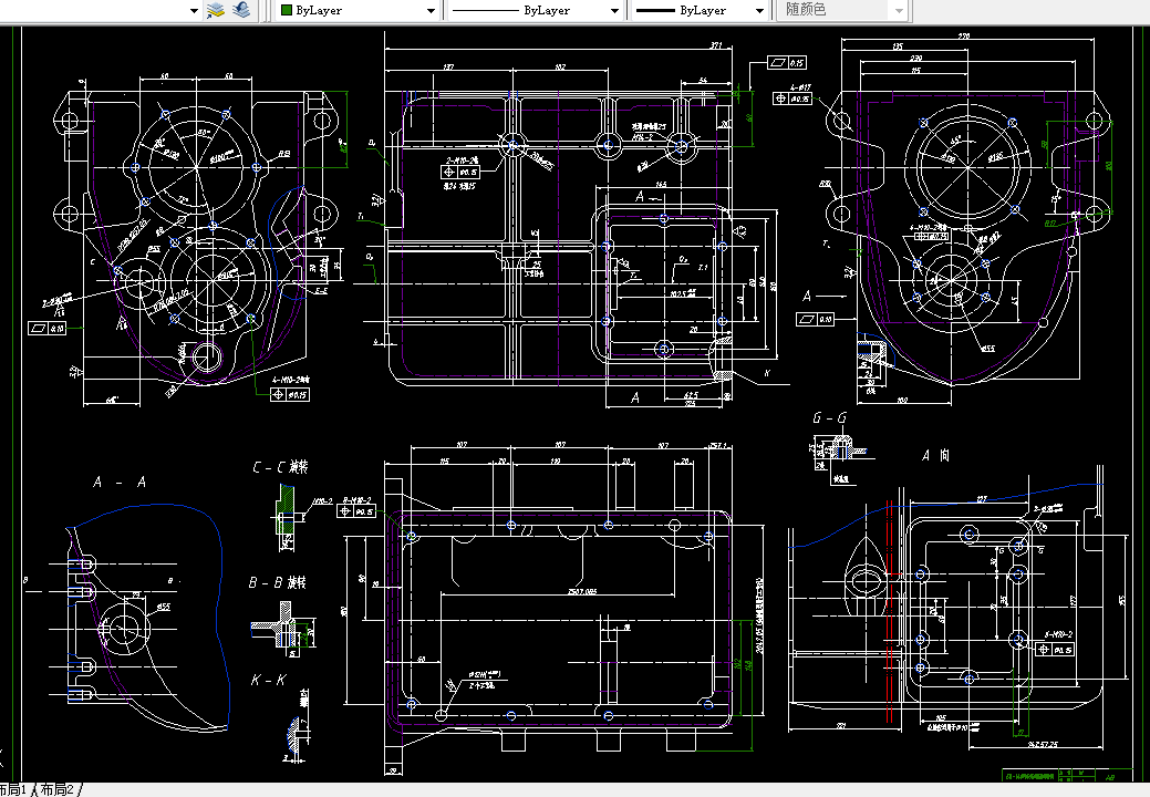 E500-汽车变速箱体孔加工专用机床设计（前端面）