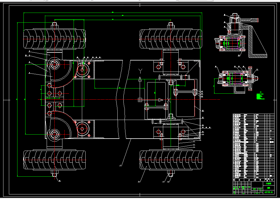 E513-多用途轮式电动移动平台结构设计