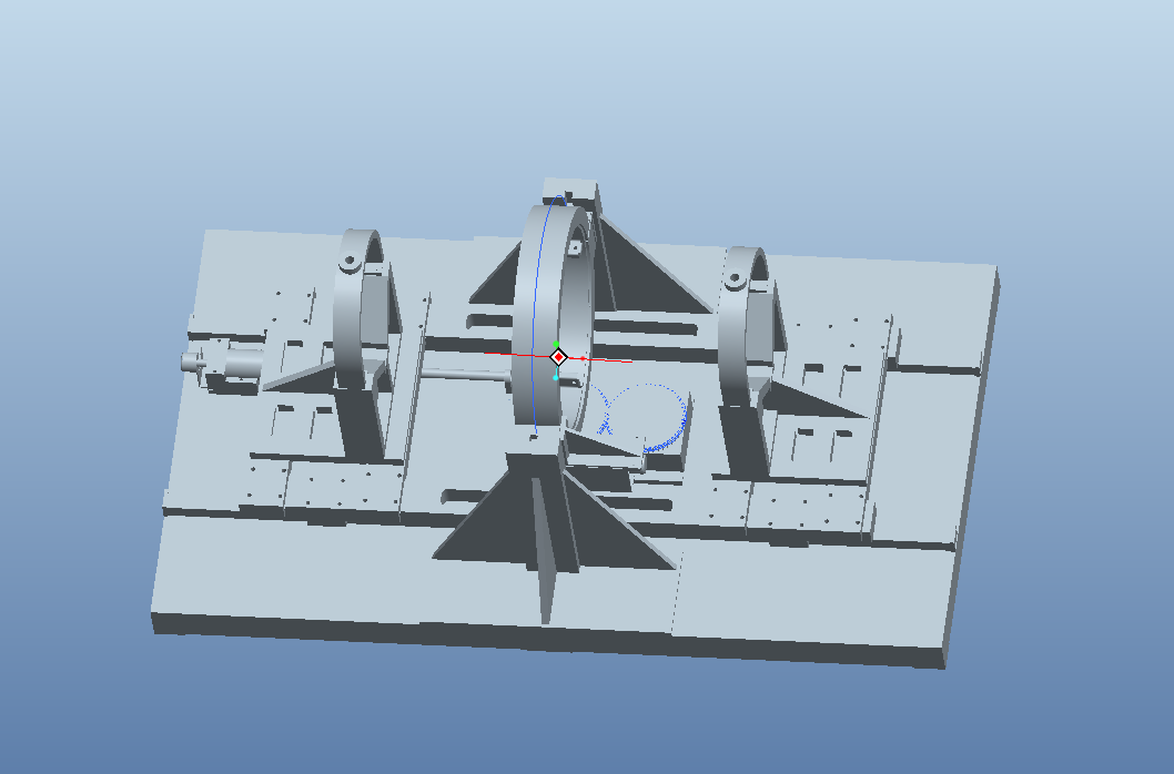 E529-管道相贯线自动切割机器人支撑定位系统设计[含Proe三维图]