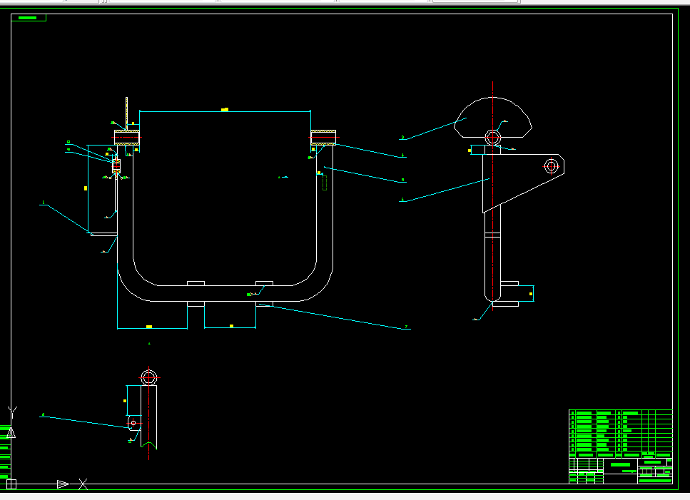 E534-秸秆捡拾打捆机引针架机构与活塞止动机构设计