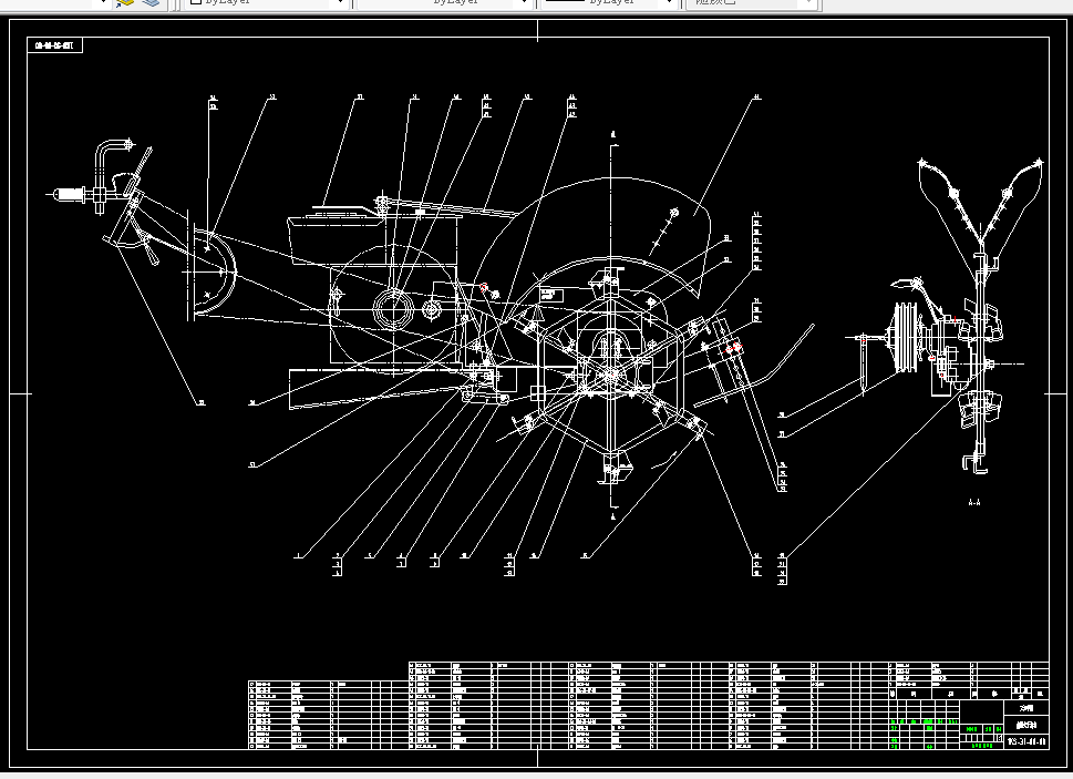 E541-一种新型前置式开沟机的研制