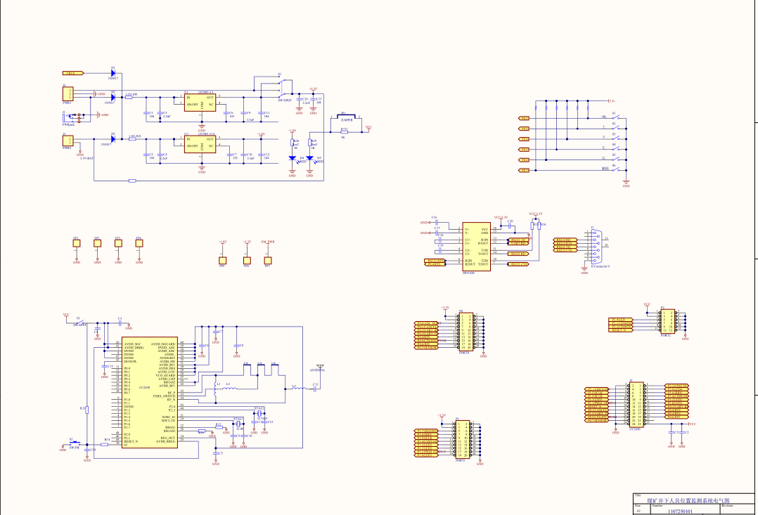 E650-煤矿井下人员位置监测系统的设计