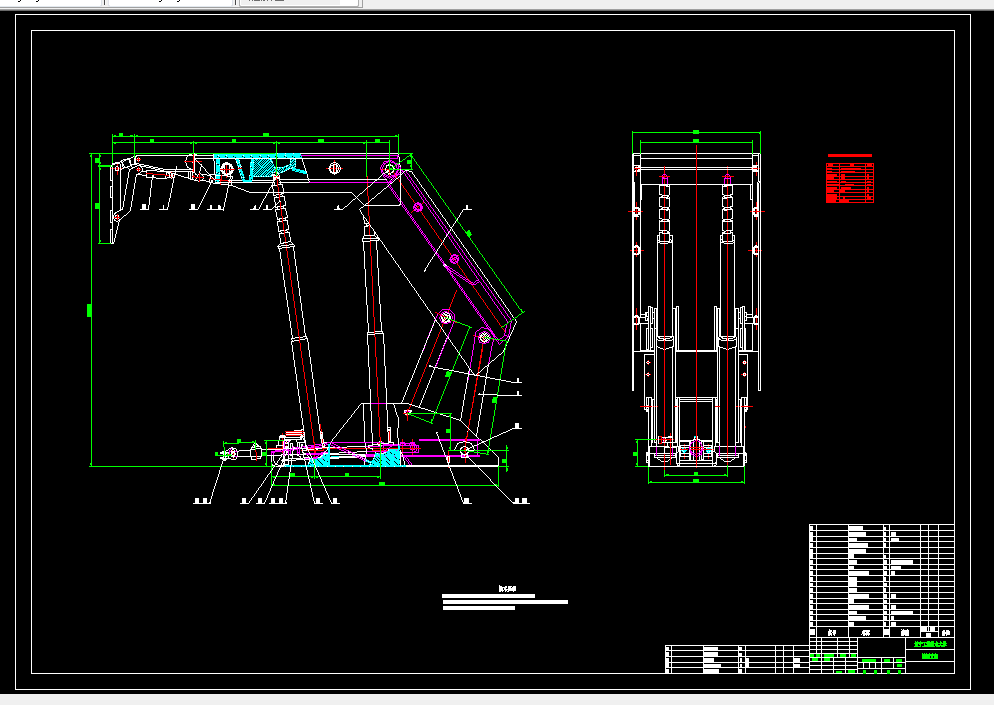 E652-支撑掩护式液压支架总体及立柱设计