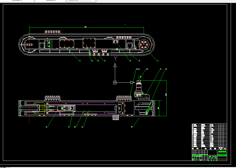 E661-横轴式掘进机行走机构方案设计及其减速器设计