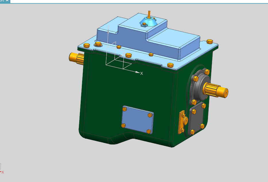 E692-中型货车变速器设计（5+1档）[含UG三维图]
