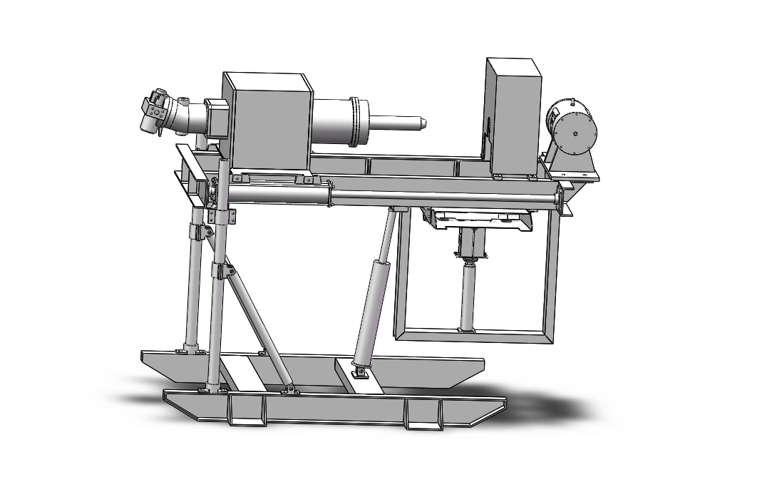 E712-全液压钻机自动上下杆机构设计[含SW三维图]