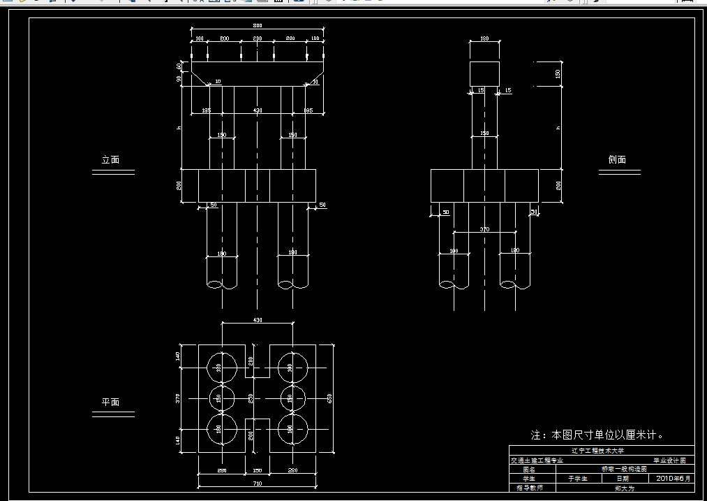 E956-阜（阜阳）新（新蔡）高速公路颍河桥下部结构设计