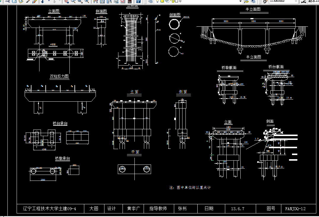 E972-福安南郊大桥下部结构设计