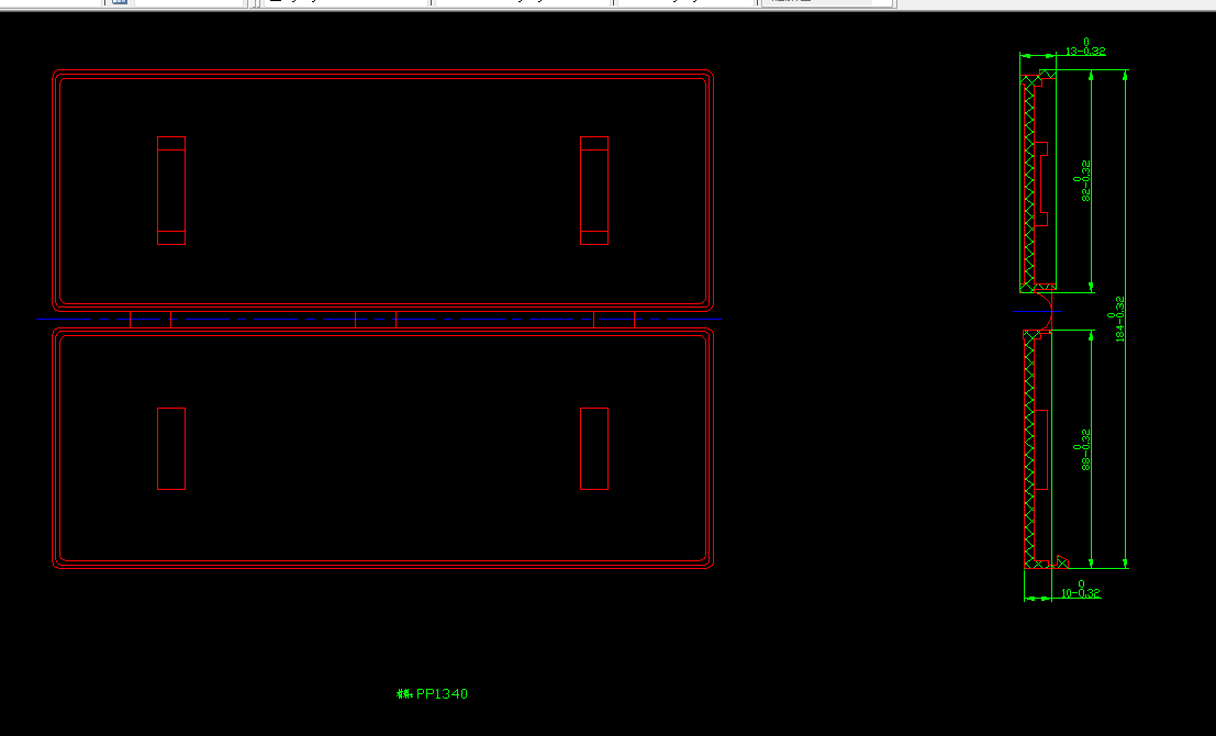 F058－游标卡尺盒注塑模具设计