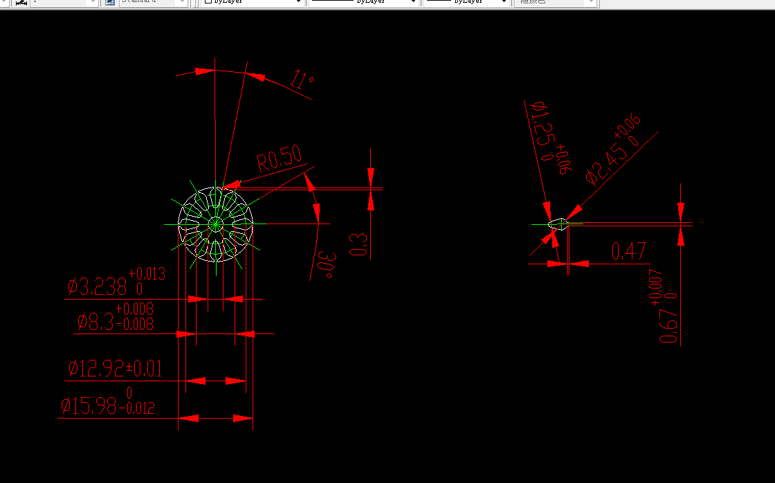 F063-微电机转子冲片模具设计