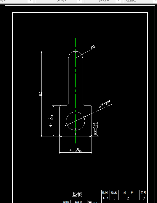 F099-垫板冲裁模设计-长45