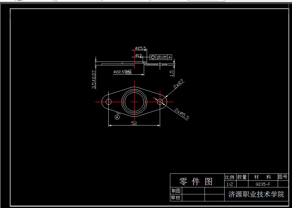 F113-自行车脚蹬内板冲孔翻边落料模的设计
