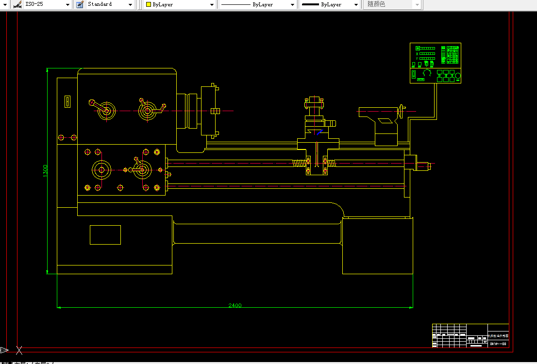 F153-C616型普通车床改造为经济型数控车床