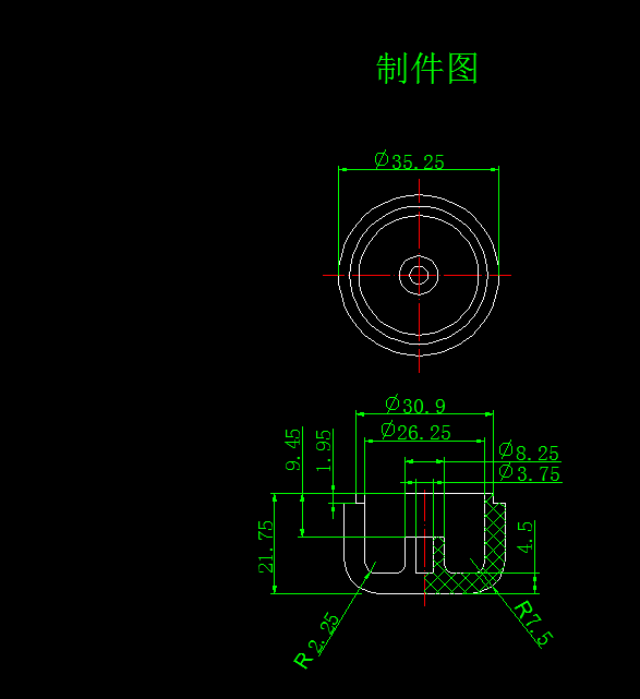 F171-旋纽模具的设计
