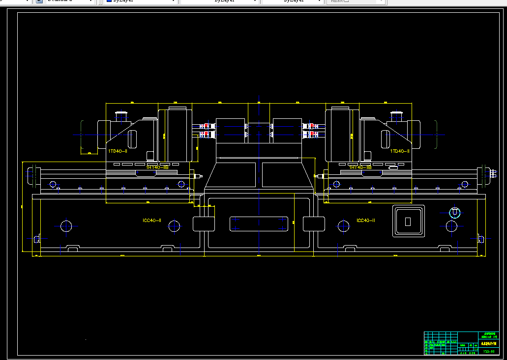 F182-液压钻机本体组合机床设计