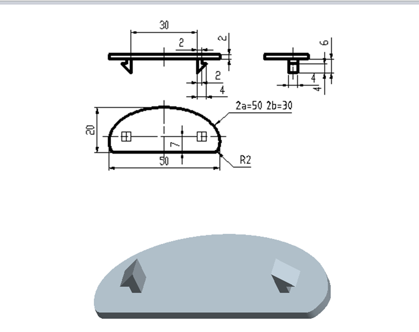 F229-电气仪表视窗造型及其模具设计