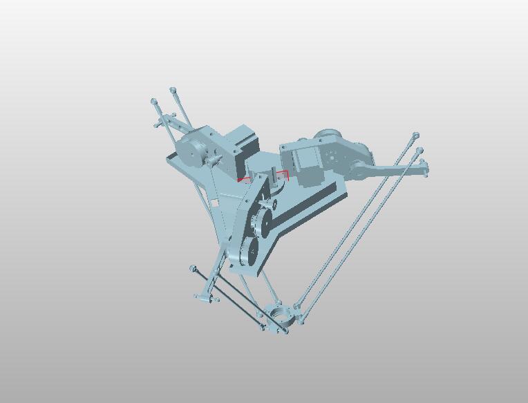 F398-三自由度Delta并联机器人的设计与仿真[含三维图]