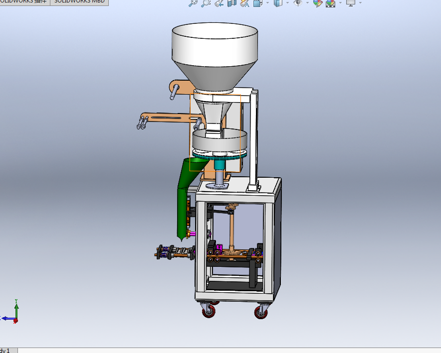 F471-立式系列包装机横向封口系统开发设计[含SW三维图]