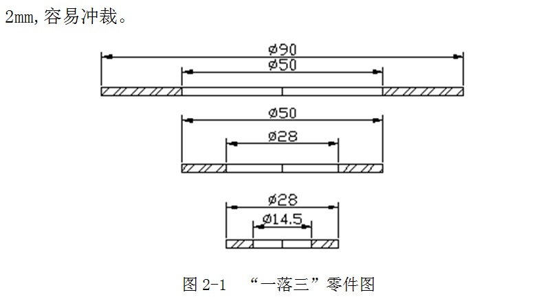 F473-平垫圈“一落三”冲压模具设计-长90