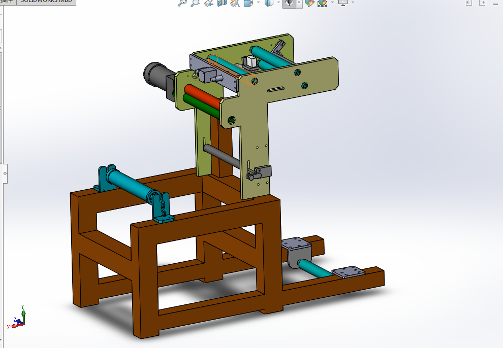 F618-自动间隙式封口膜传送机构的设计[含SW三维图]