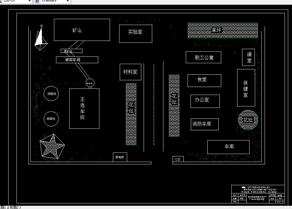 F674-吉林珲春1000td铜金矿选矿厂初步设计