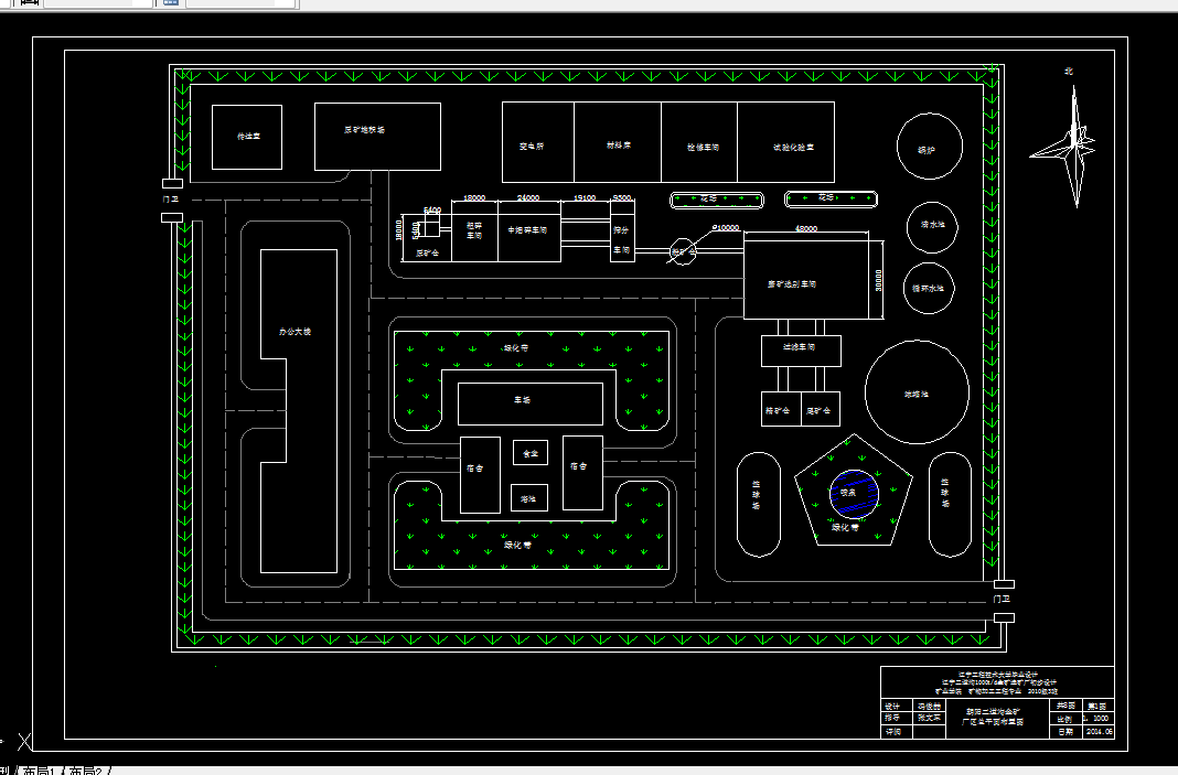 F679-辽宁朝阳二道沟金矿1000td选矿厂初步设计