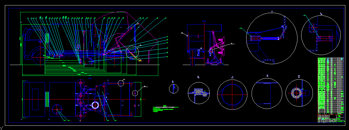 T710-城市道路清扫车的设计