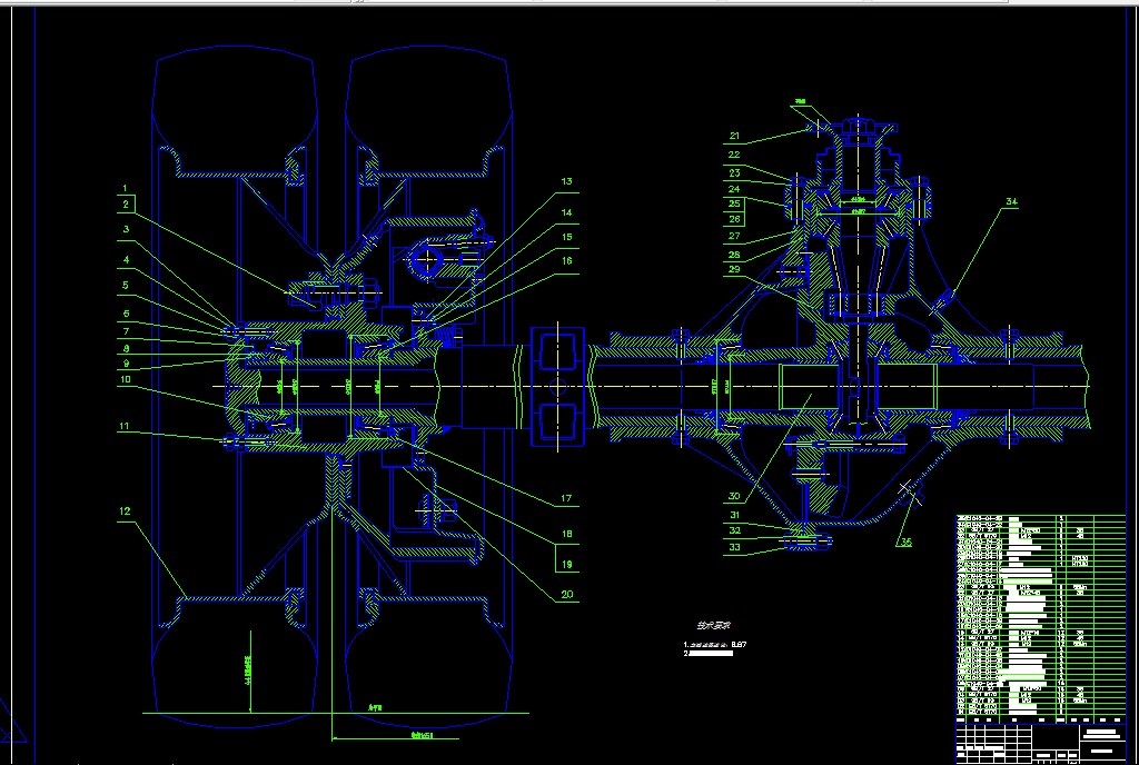 T718-大迪轻型客货车1021SC车桥设计