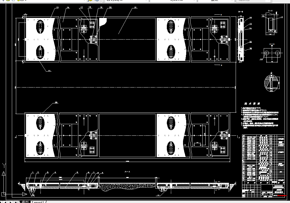T726-平板式汽车制动检测台设计