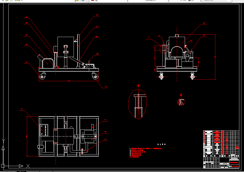 T732-捷达汽车排气装置改进及性能实验台设计